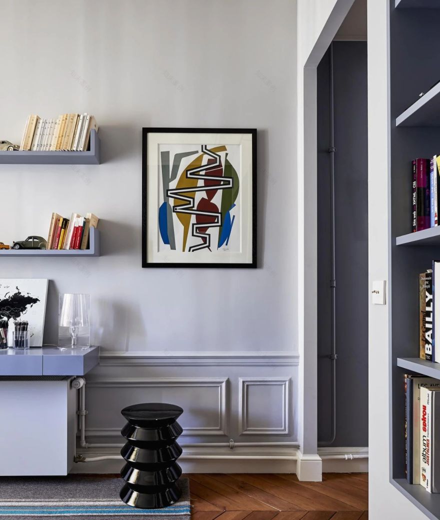 巴黎公寓设计丨法国巴黎-31