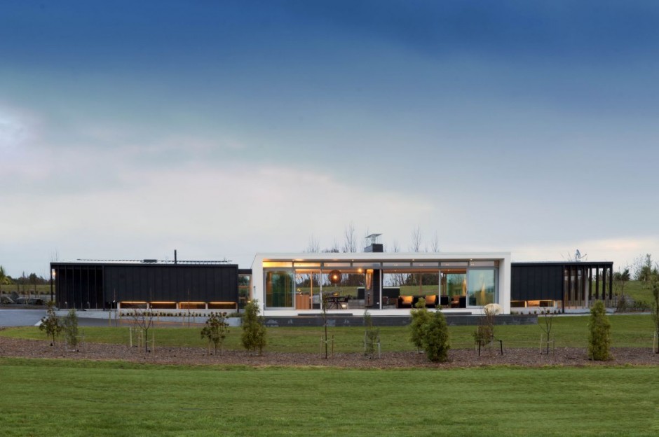 豪华别墅 现代风格简约 新西兰Dixon现代别墅-20