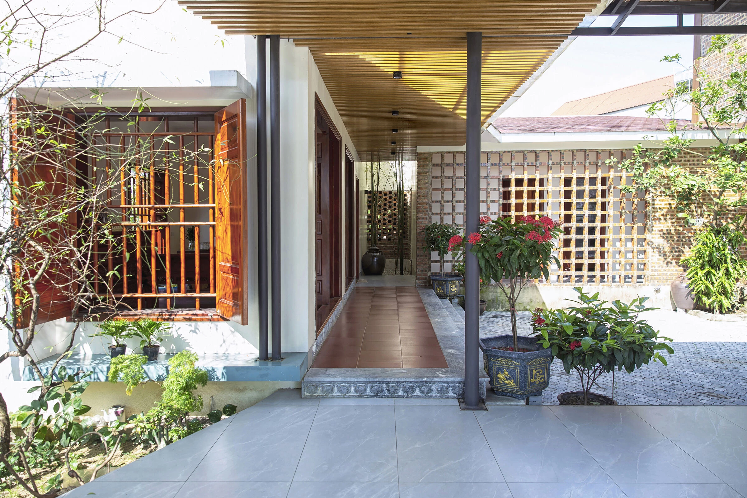 T3 House · 传统与现代相融合的乡村住宅设计丨越南丨ecmo architect-31