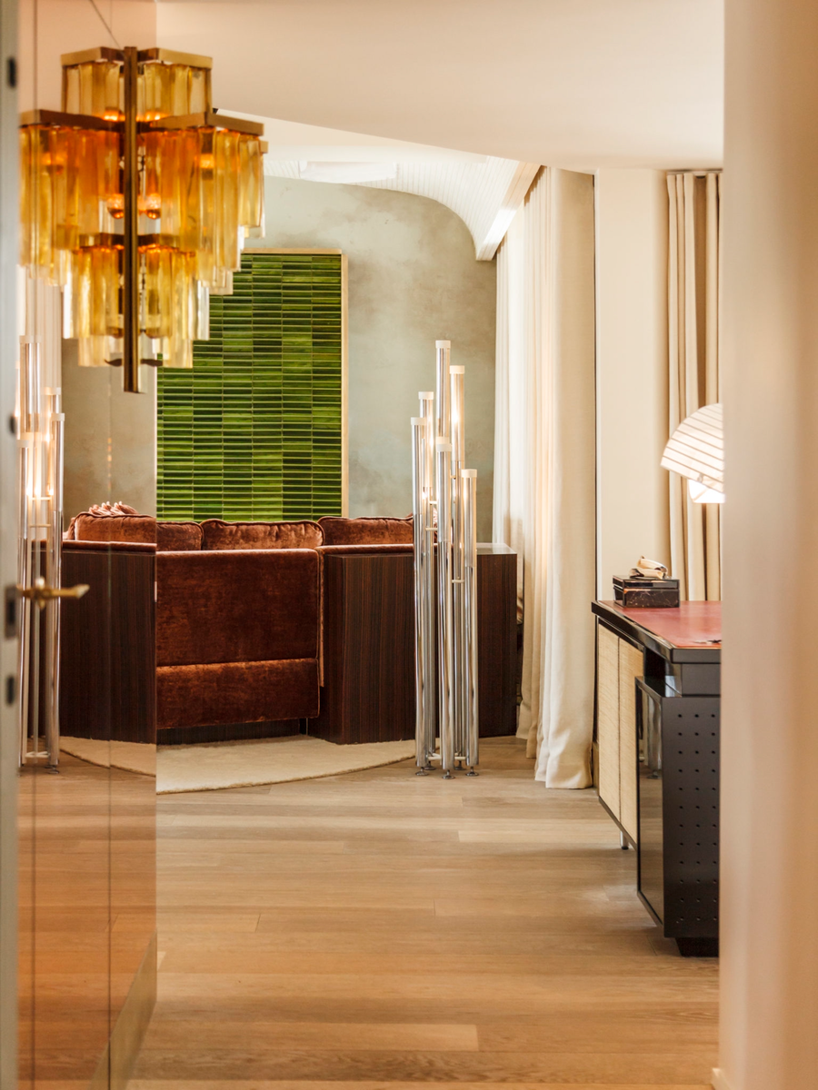 复古公寓设计 | 艺术、设计与材料的有机结合-77