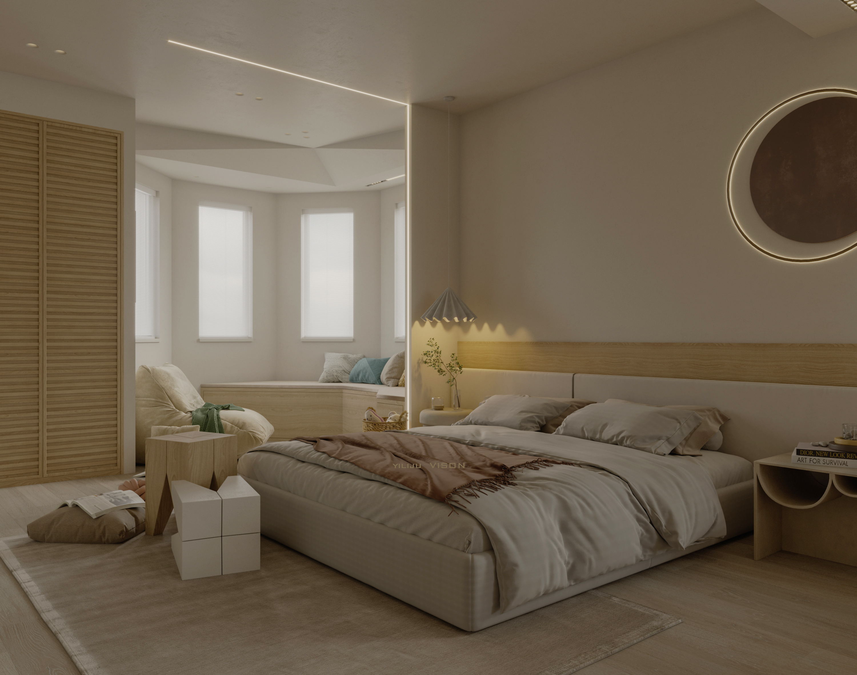 简约侘寂风新潮家居设计-28