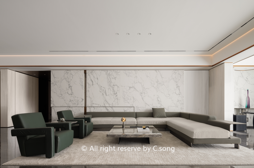 瑰·意(全案落地新作)丨中国广东丨汕头市呈颂设计工程有限公司-15