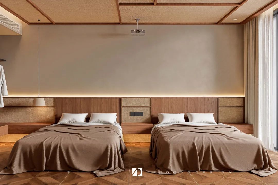 民宿项目:在原木与光影间寻“闲”意丨中国舟山丨子東设计事务所-36