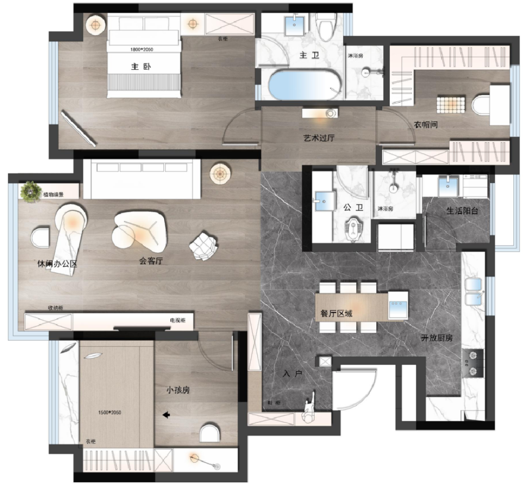 嬉皮熊大人之家丨中国桂林丨斑马設計事务所-33