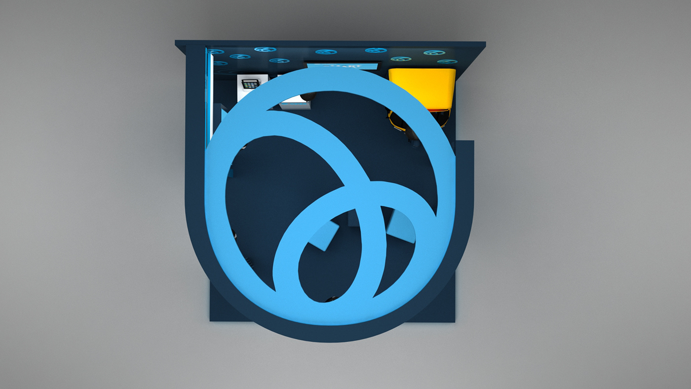 2021 Halan Booth 现代展示空间设计-6