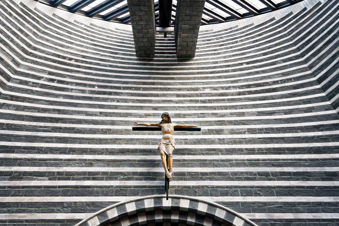Chiesa San Giovanni Battista 教堂丨瑞士提契诺丨Mario Botta-19