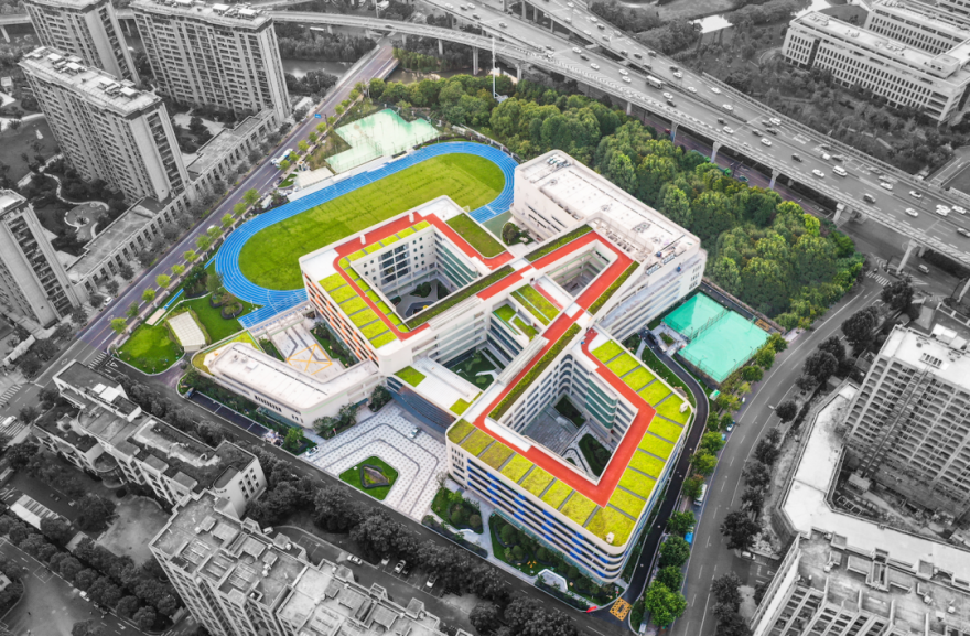 天城九年制学校(杭州市笕弘实验学校)丨中国杭州丨杭州国美建筑设计研究院室内一所-3