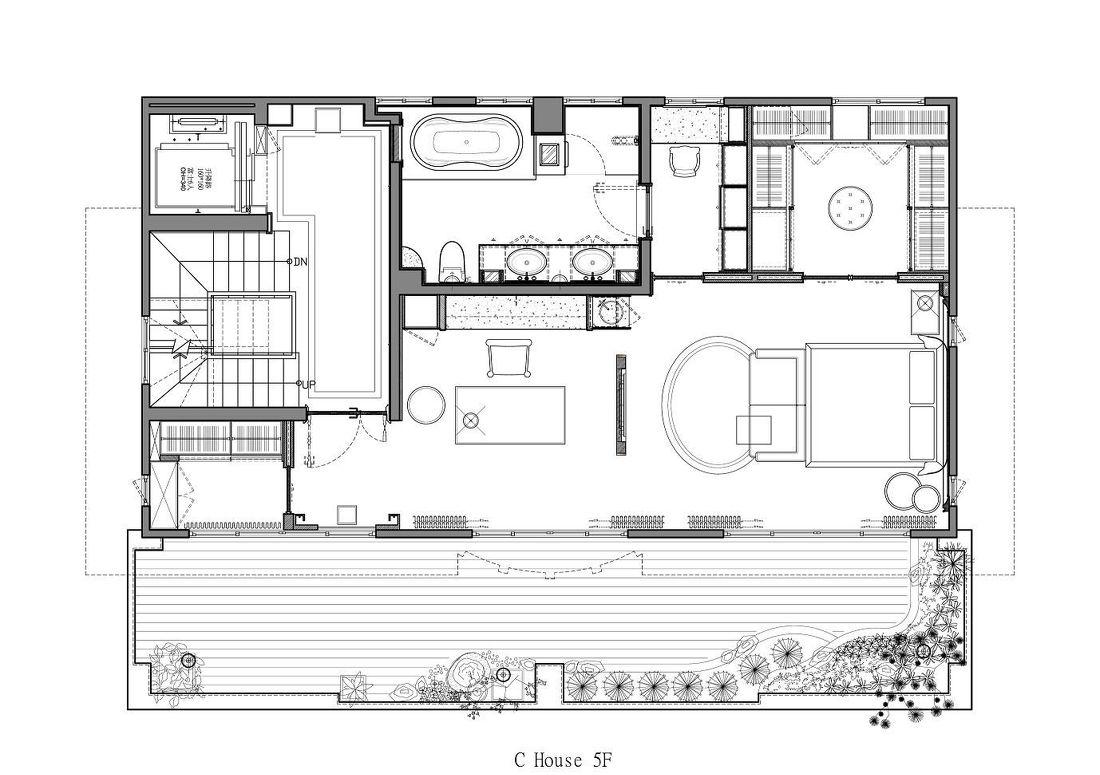 平层丨张清平设计作品—C House-16