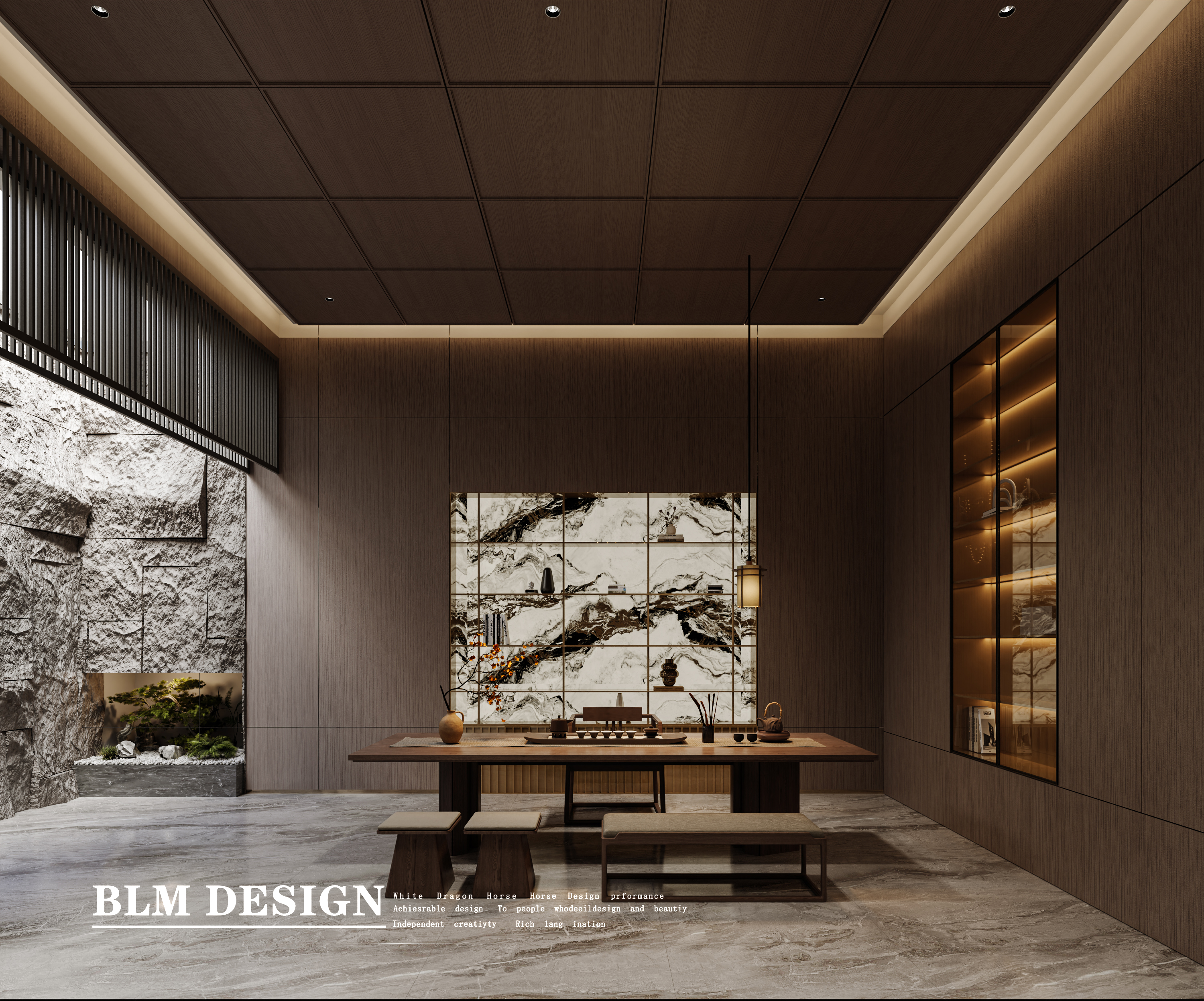 地下室会所-艺米效果图-6