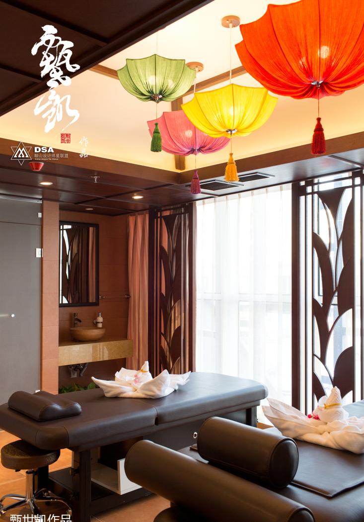 瑜伽馆丨甄世凯设计—【优雅.东方】鞍山市摩力瑜伽-13