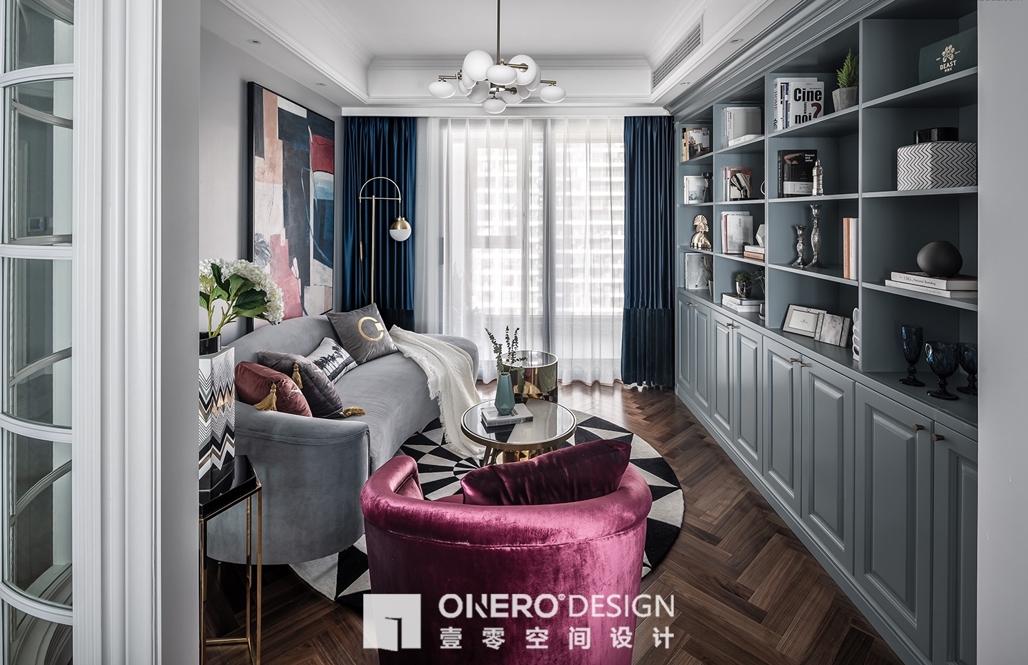 武汉华侨城欧式大宅摩登变身，去风格化艺术之家-37