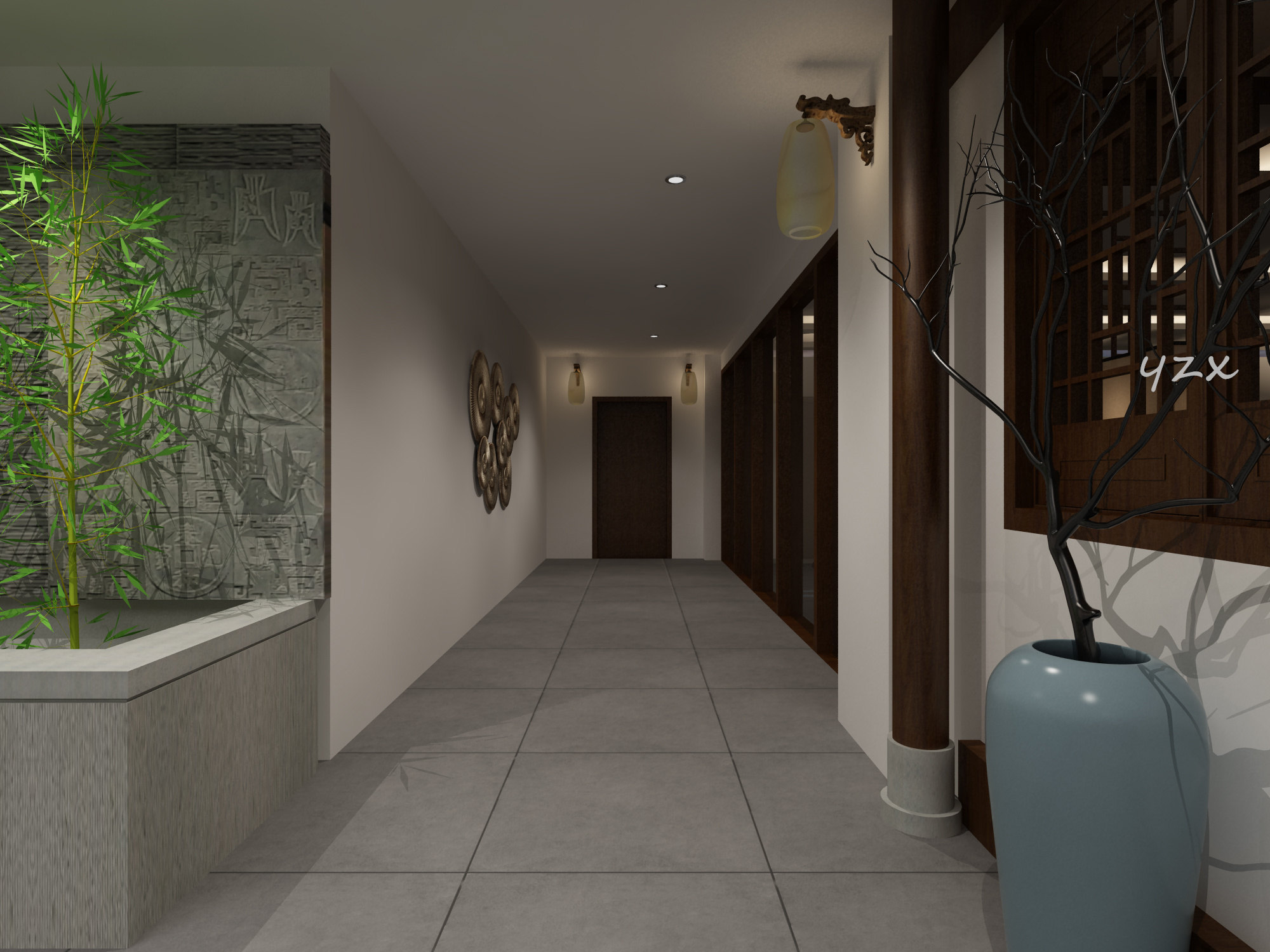 新中式会所|不喧哗，自有声-7