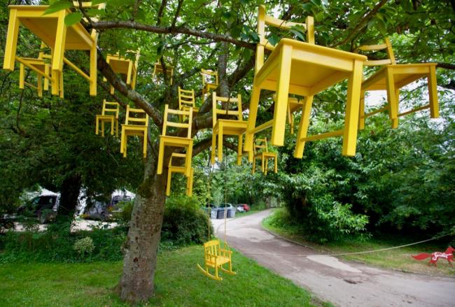 国际景观艺术中心“绿色箭头”之黄色磨坊花园丨法国巴黎丨斯拉瓦·波卢宁-11