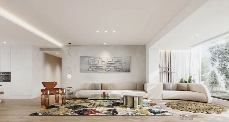 佛山泰禾院子 · 现代侘寂风格舒适家居丨中国佛山丨MK DESIGN-17