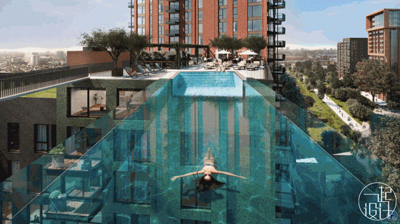 伦敦天空泳池公寓丨英国伦敦-13