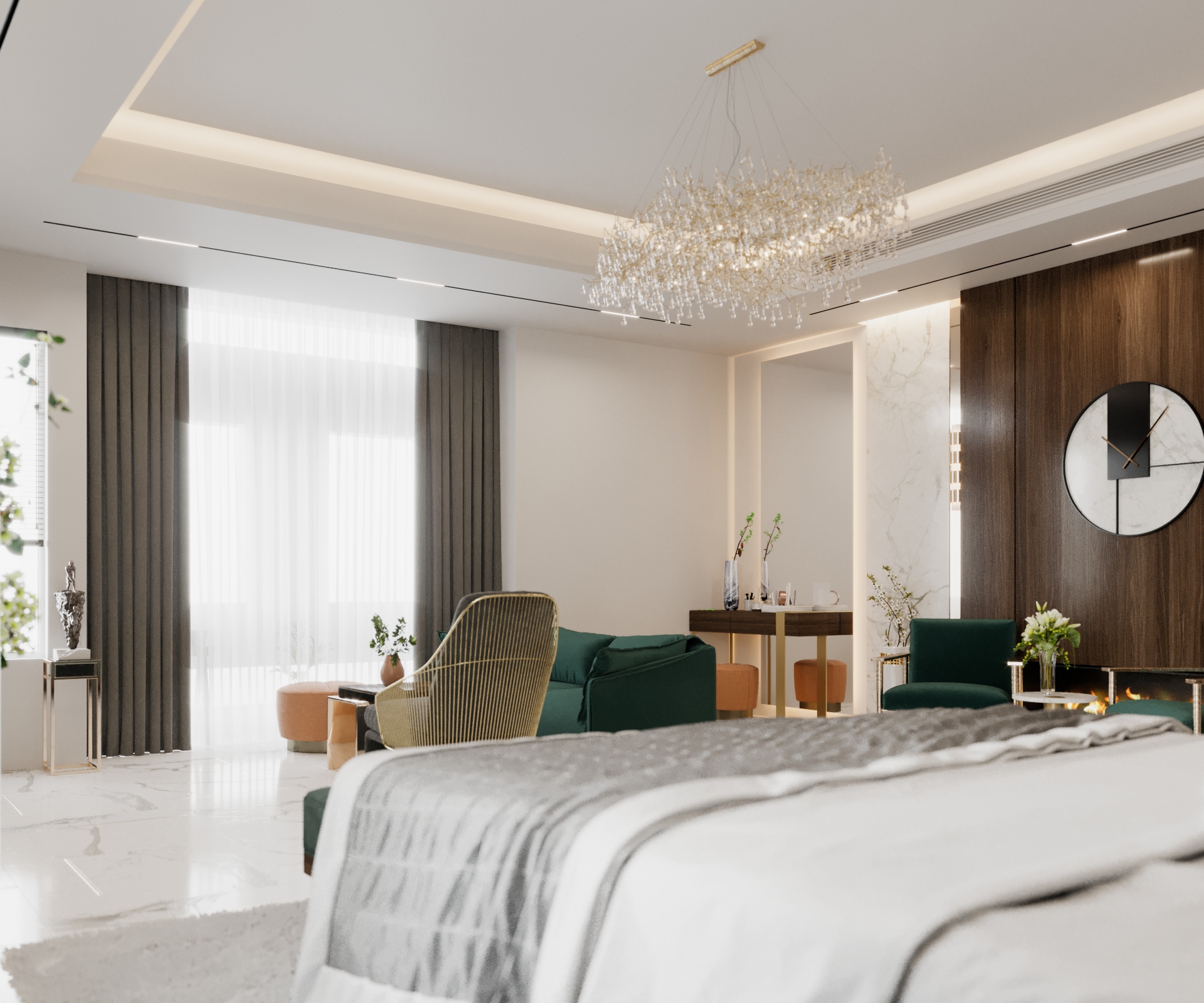 HHAY 主卧室设计丨阿曼-7