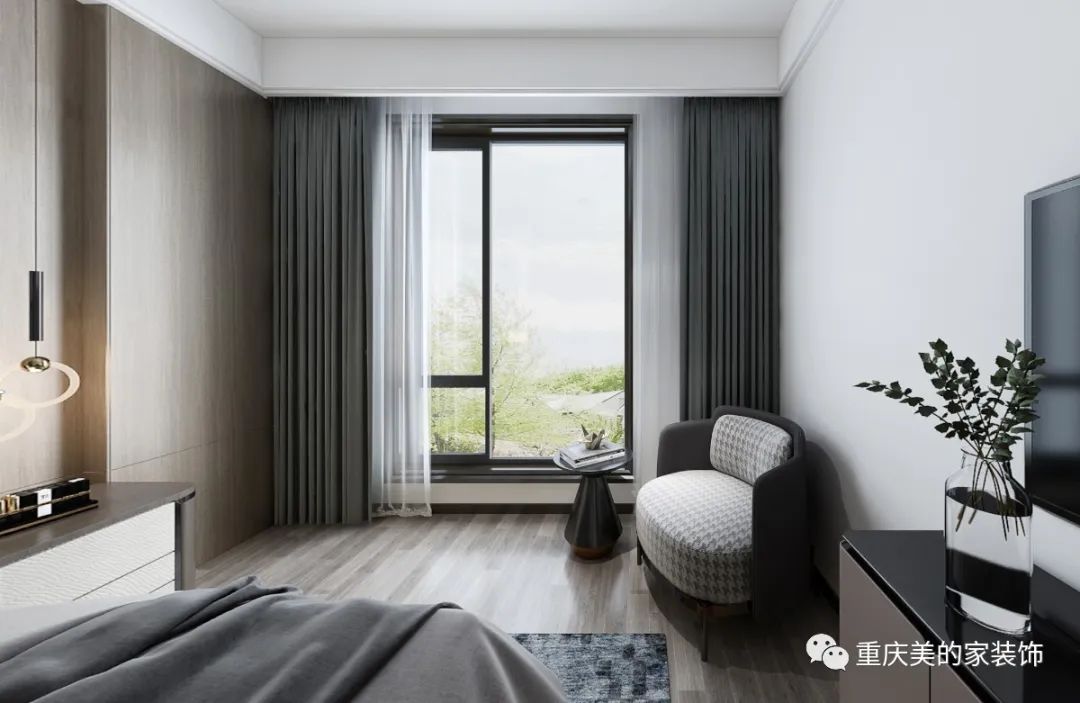 现代摩登家居,演绎高级灰与爱马仕橙的时尚碰撞-54