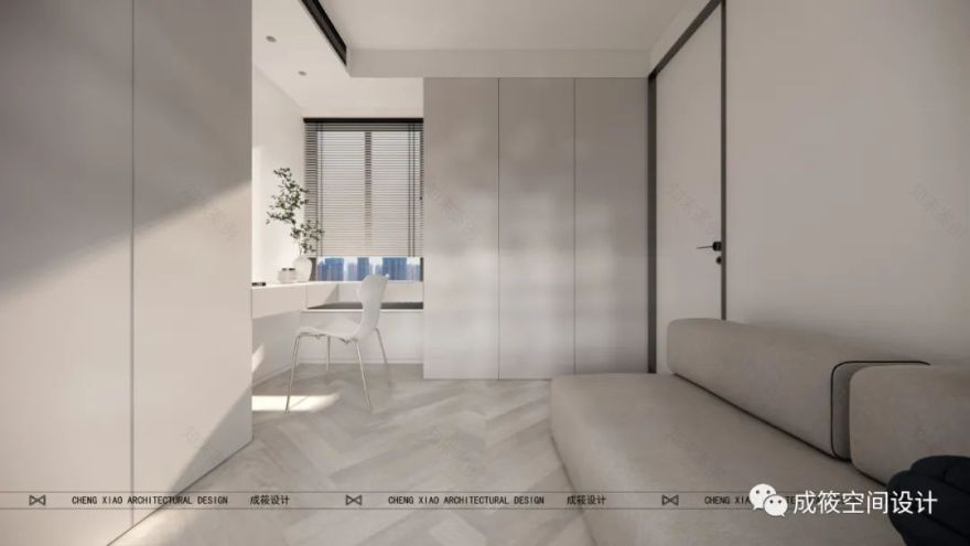 温暖爱巢 · 现代风无主灯设计丨中国上海丨成筱设计-52