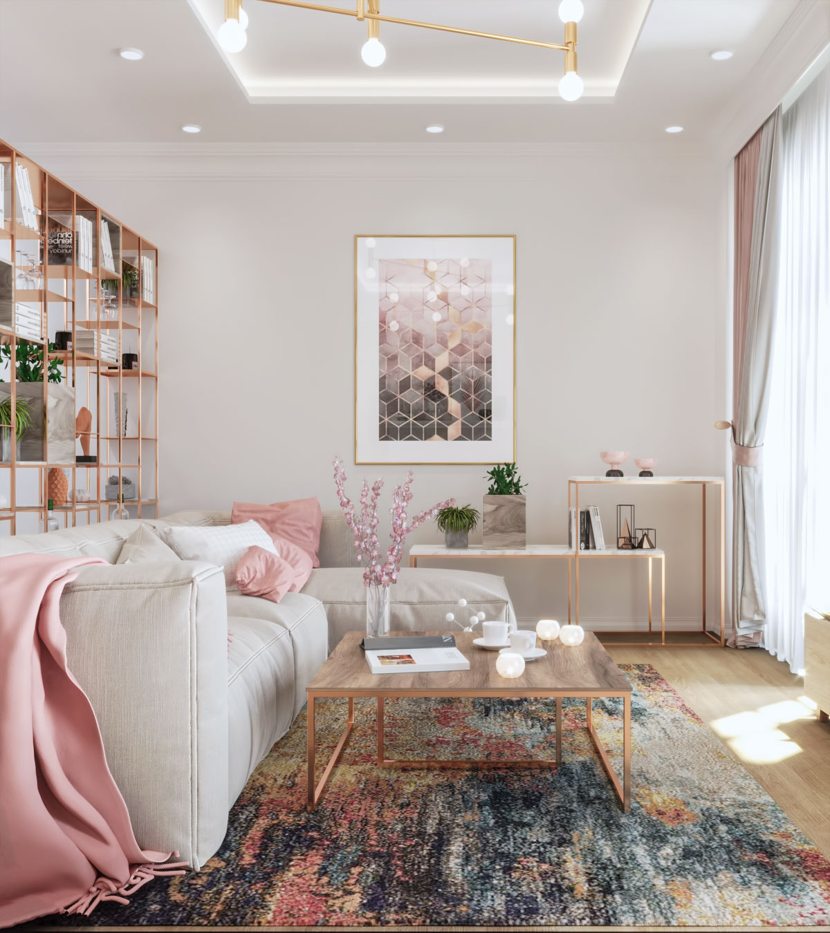 Simple living room-1