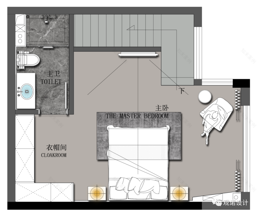 黑白之间·台州置信原墅现代风设计丨中国台州丨余荣-15