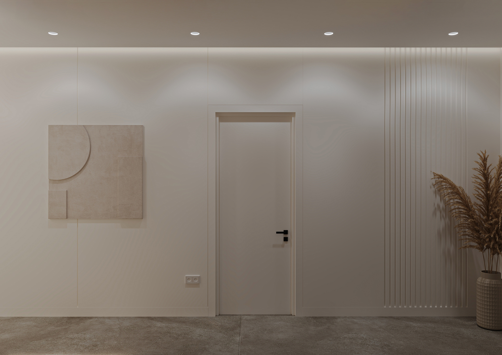 Scandinavian private house interior design-52