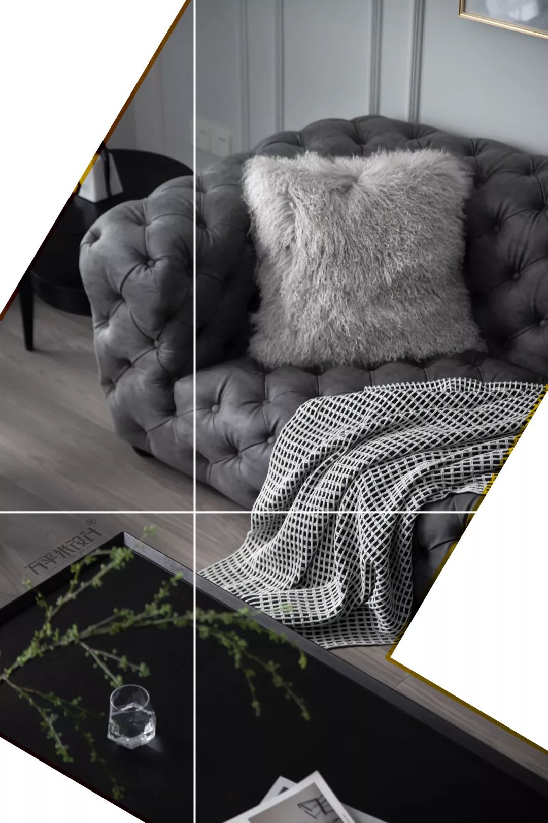 现代美式风,162㎡润和又一城住宅设计-2