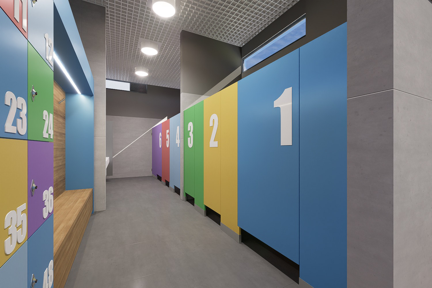 游泳池浴室改造-1