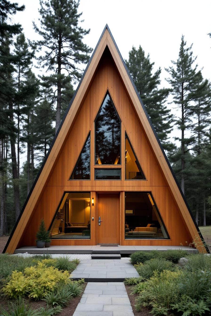 26座Aframe风格自然爱好者小屋丨BuildGreenNewHomes-83