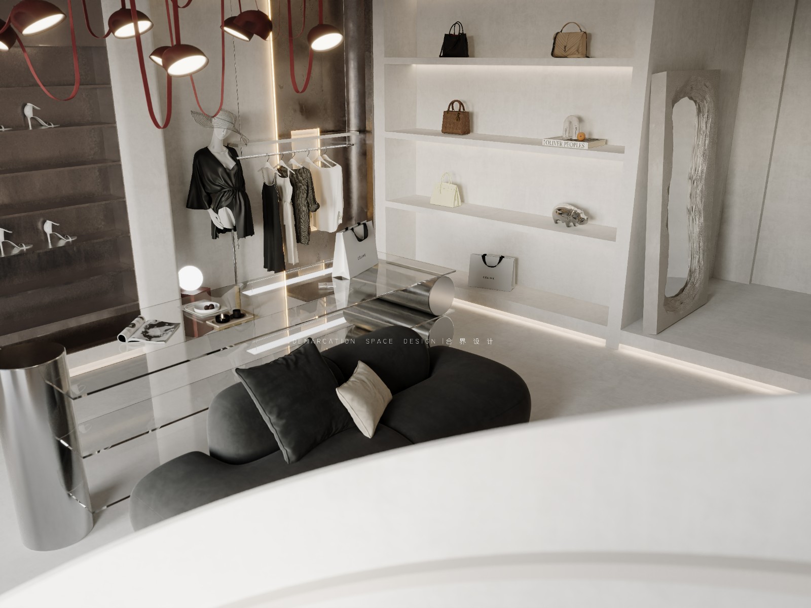 《U NICE》120㎡ 服饰集合店设计丨中国嘉兴丨合界设计-11