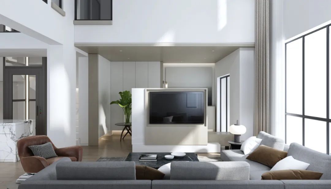 绍兴夏宫豪庭 | 光与影的简约精致美学-17