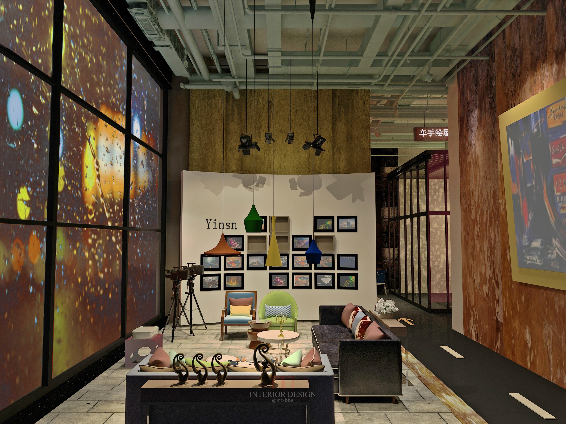 汽车主题咖啡厅-3