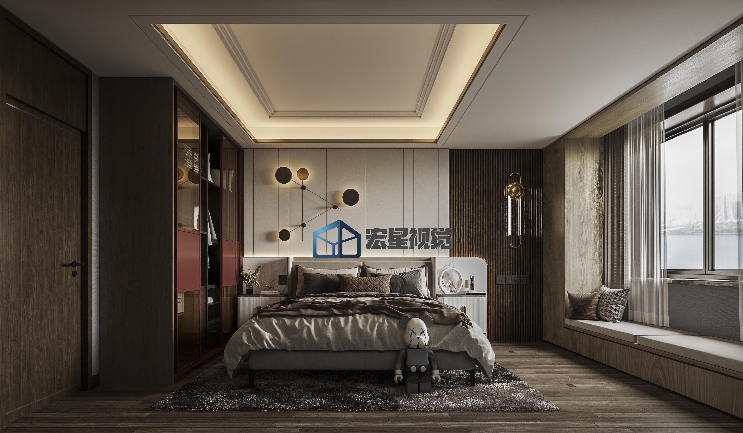 宏星视觉打造现代简约家居空间-5