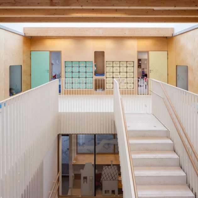 拆除教堂新建幼儿园项目丨比利时丨Zampone Architectuur建筑工作室-9