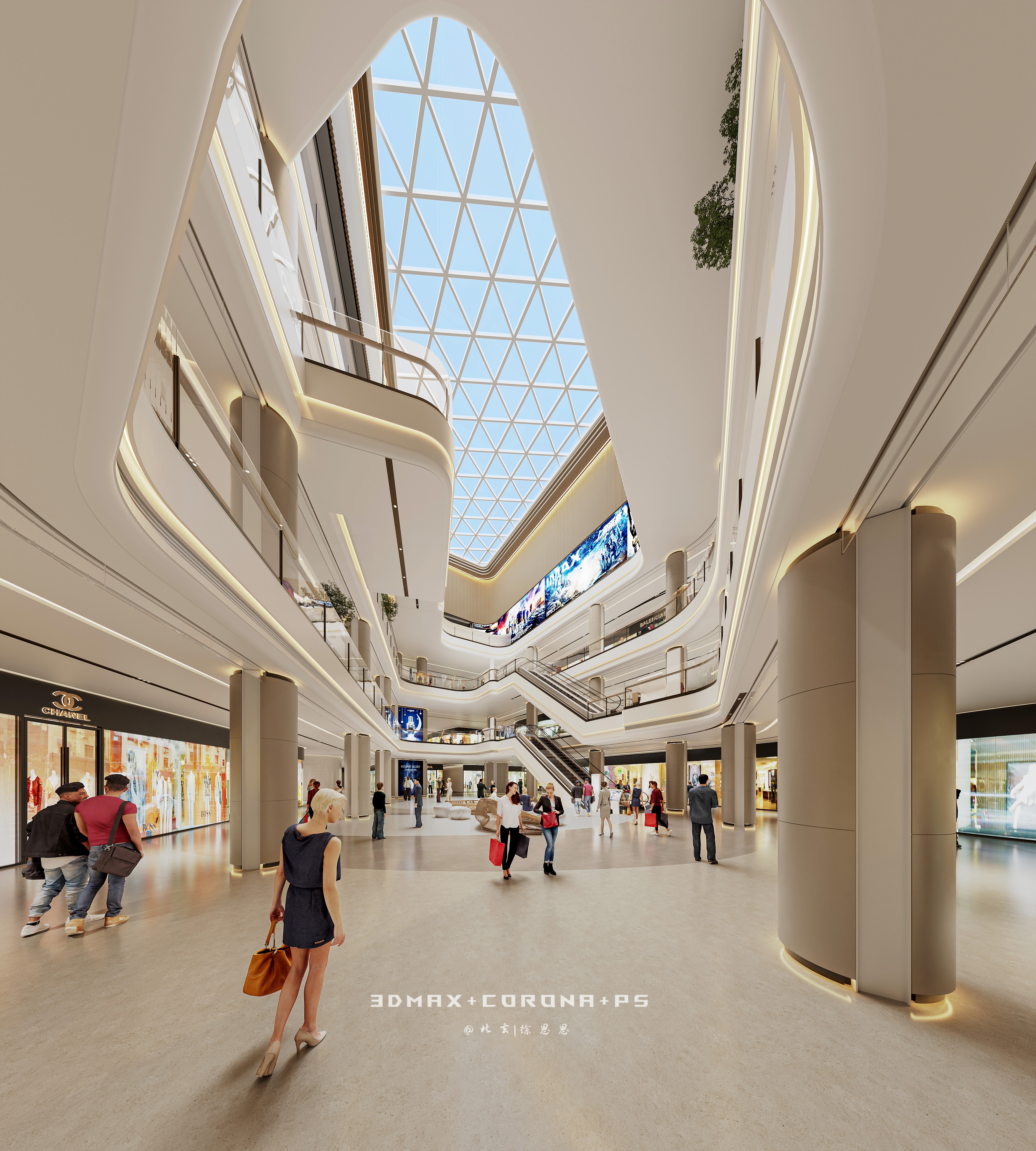 商场 璀璨新境，定义城市商业美学-3