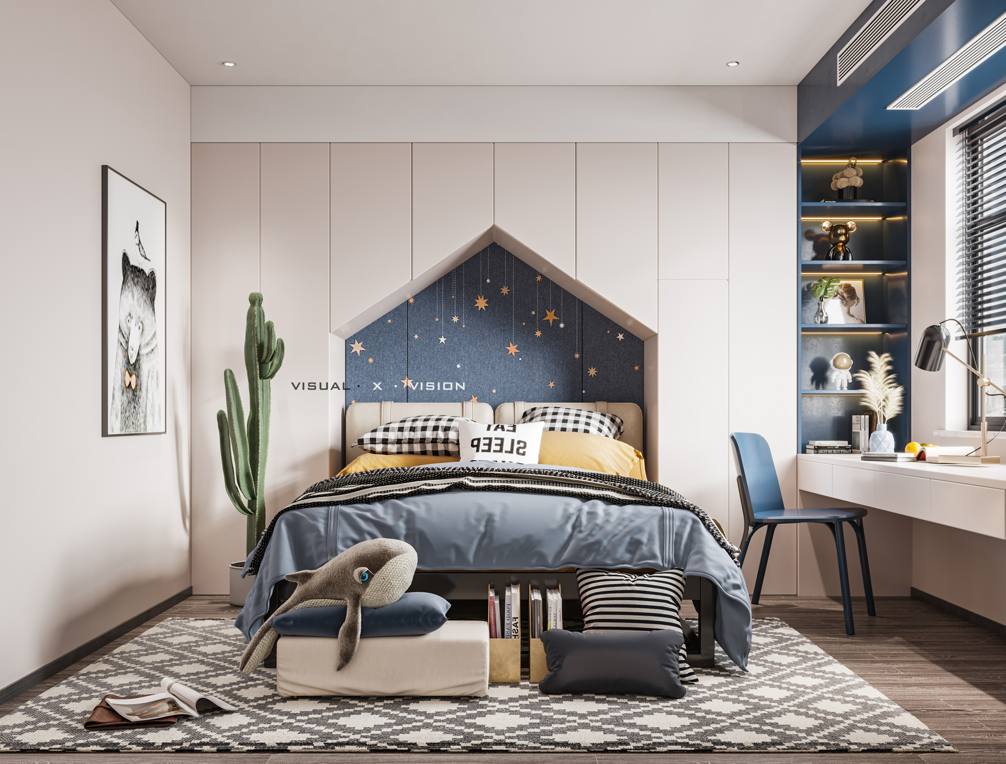 现代暖调家居设计，温馨舒适的空间艺术-16