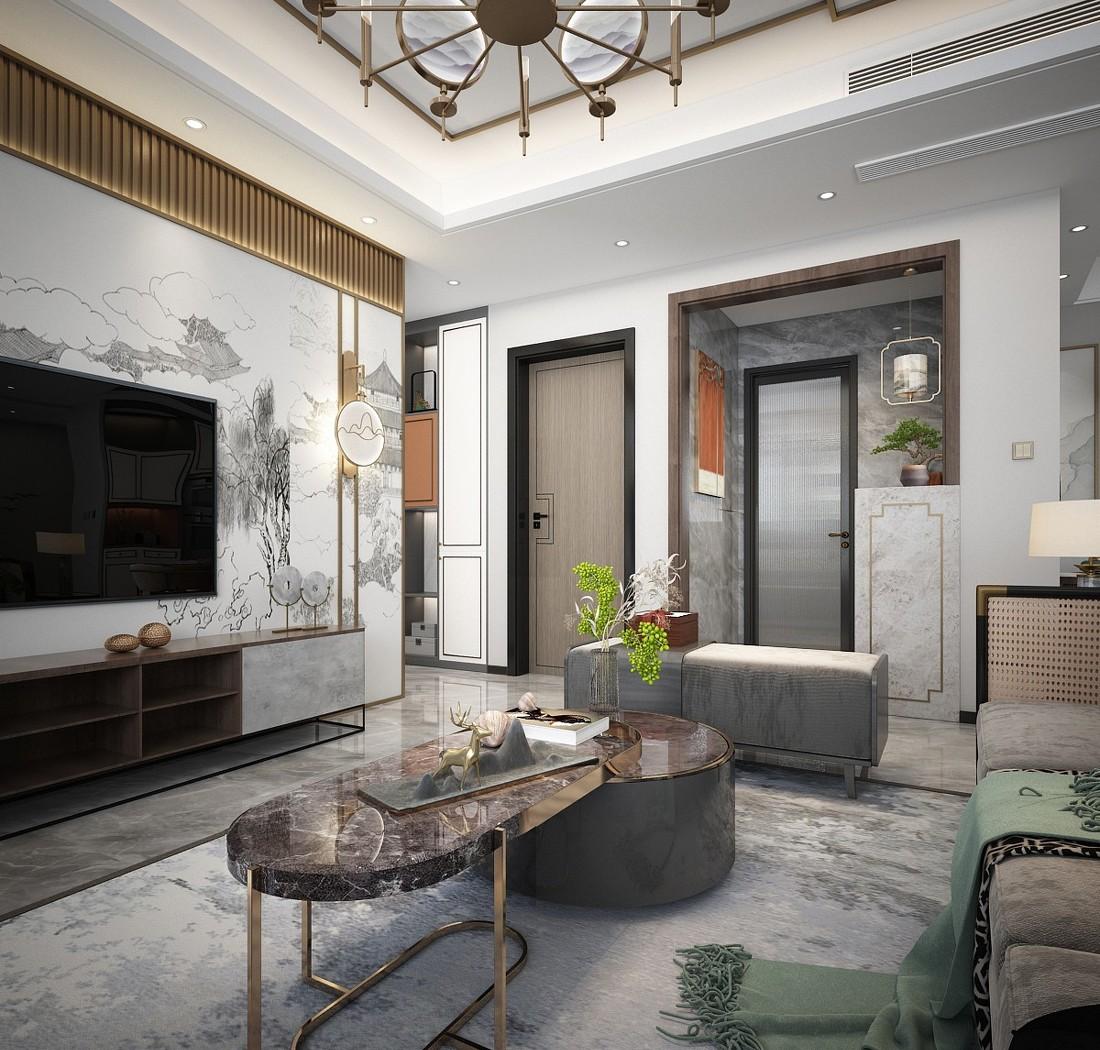 
舞邂庭台烟雨中丨云端点墨设计 -7