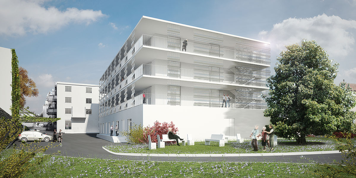 EHPAD Foi· de Candalle改造项目丨法国-1