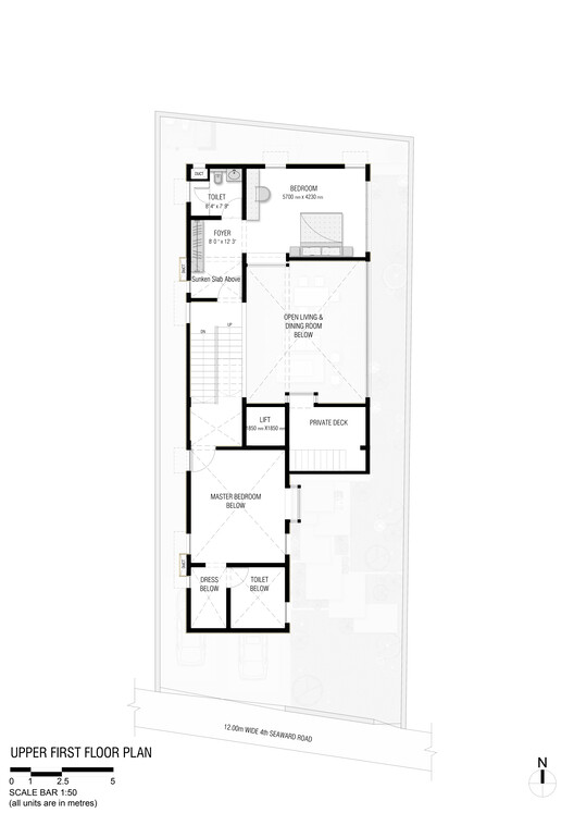 The Gully Home · 三层建筑中的垂直互联设计丨印度金奈丨ED+ Architecture-21