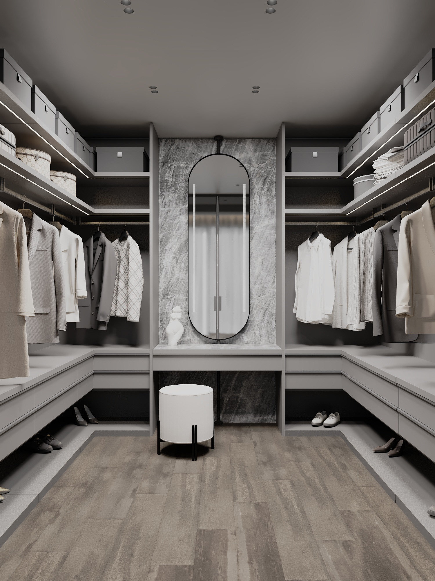 高级黑色系公寓设计 既沉稳又有范儿！-18