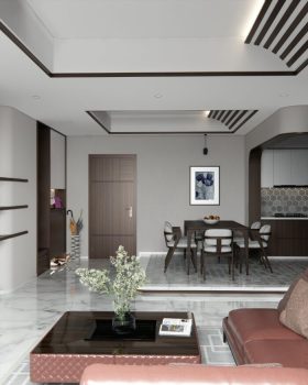 Sketchup公寓室内模型丨Tien Phat