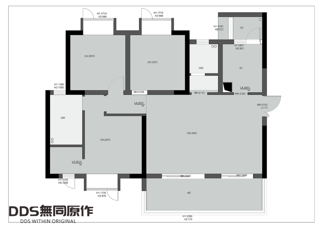 绵州水郡业主私宅全案实景落地交付·柔光丨中国绵阳丨DDS 無同设计事务所-43