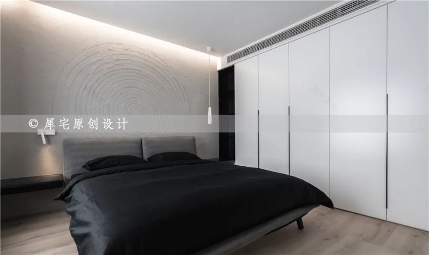 黑白极简光之居,孙姐家的大平层视野-60