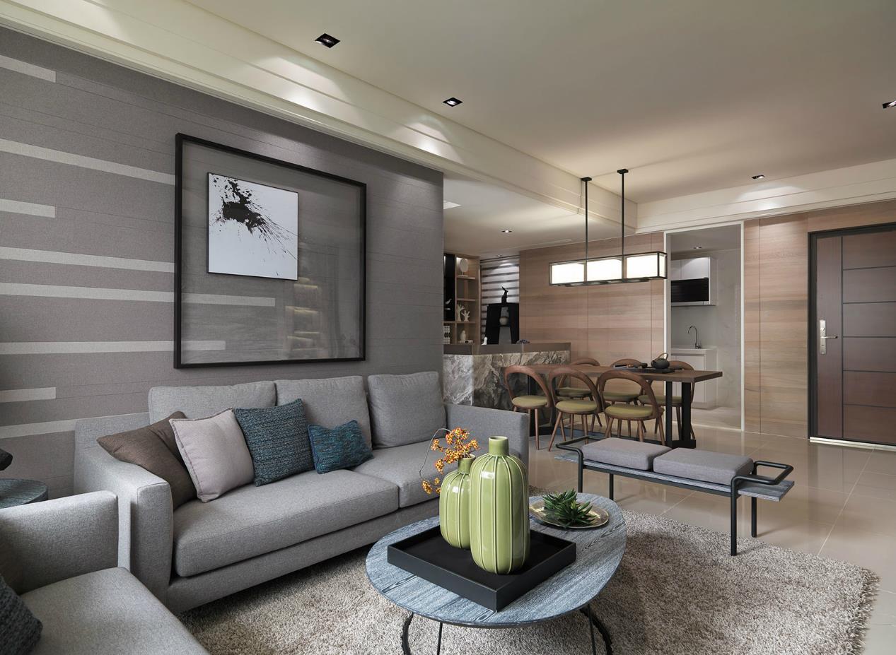 自然展演——东方人文禅风住宅  彩韵设计-4