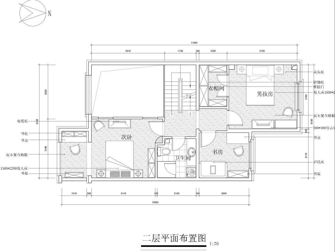 
欧式法式新中式别墅设计效果图99 -7