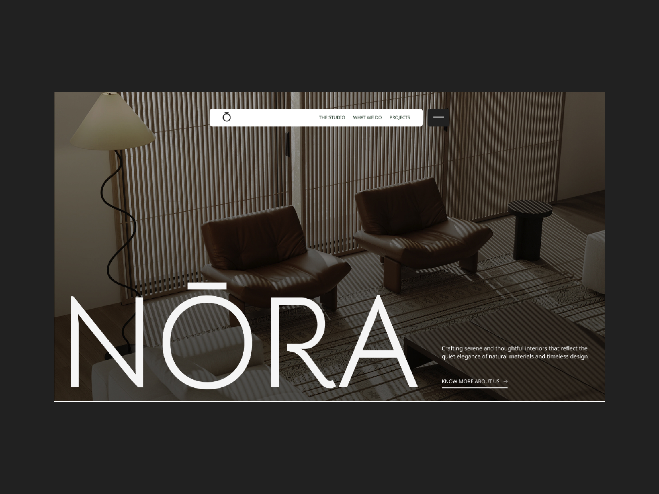 Interior Design Studio website design-0