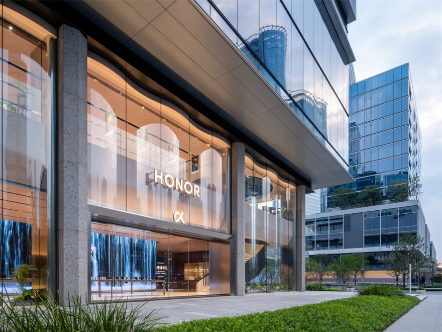 荣耀深圳湾万象城全球旗舰店丨中国深圳丨HONOR Retail Design Studio,万社设计-31