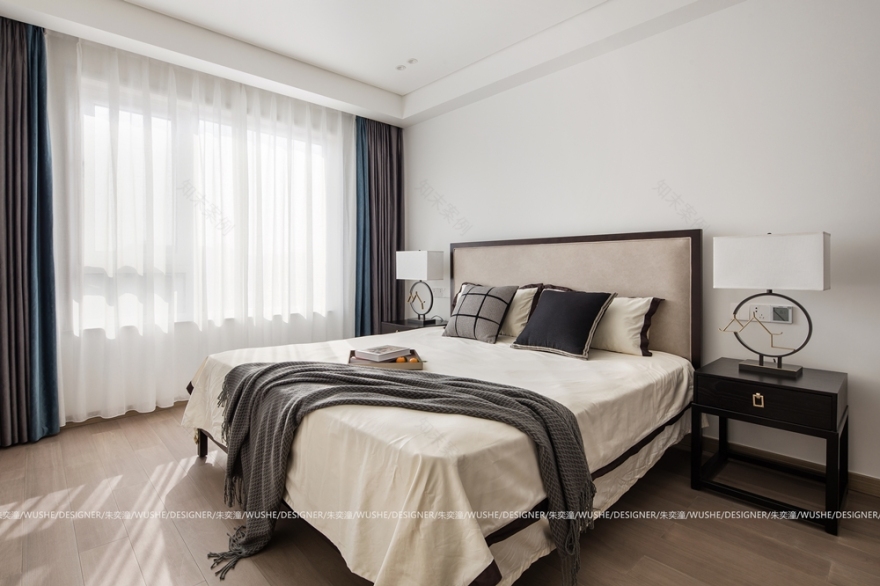 《梧叶逐秋》· 简约优雅的绿意家居丨吾舍空间设计-50