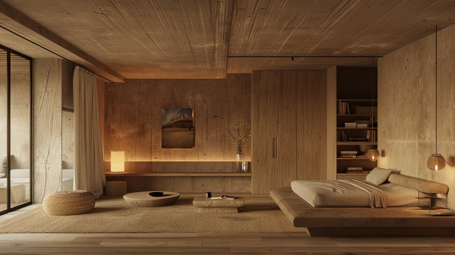 侘寂（Wabi-sabi ）风格的室内设计-35