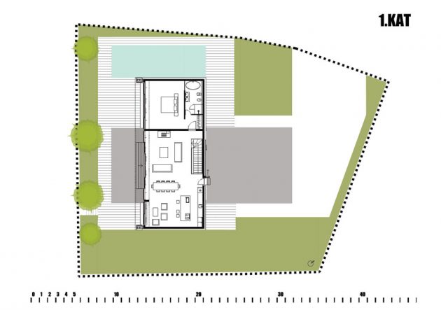 伊斯特拉带悬臂悬挑的别墅丨克罗地亚伊斯特拉丨Proarh-12