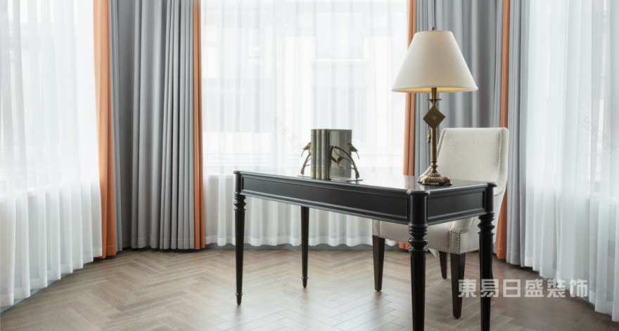 500㎡现代美式装修,别墅里的优雅时光-38